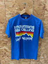 Vintage 90s Single Stitch Lake George NY Mountains T-Shirt Size M